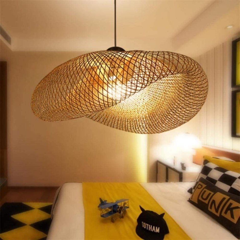 Светильник Bamboo_Rattan_Lamp