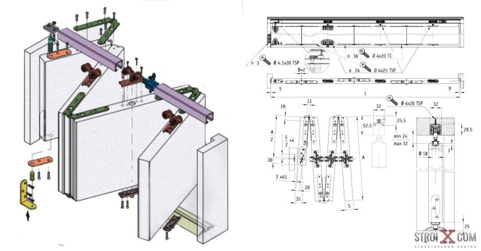Шкаф распашной