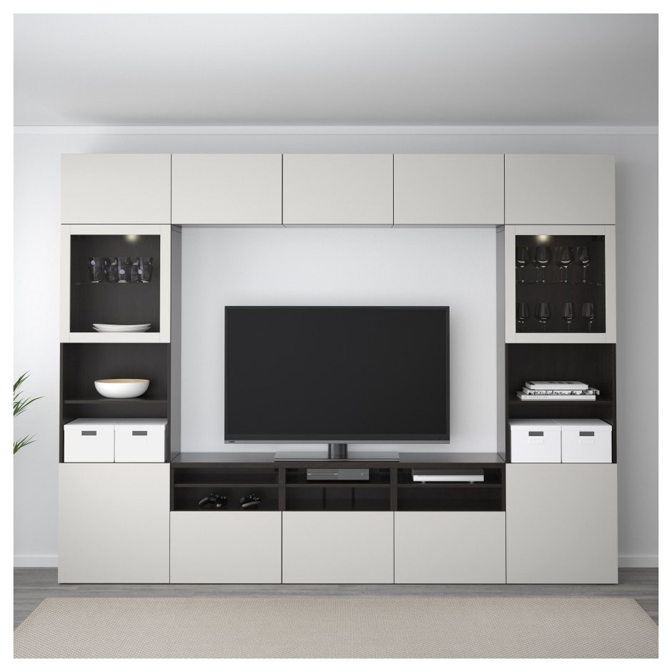 Модульная стенка икеа БЕСТО