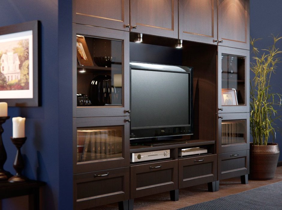 Стенка икеа Besta 20259 Carb p2 1550