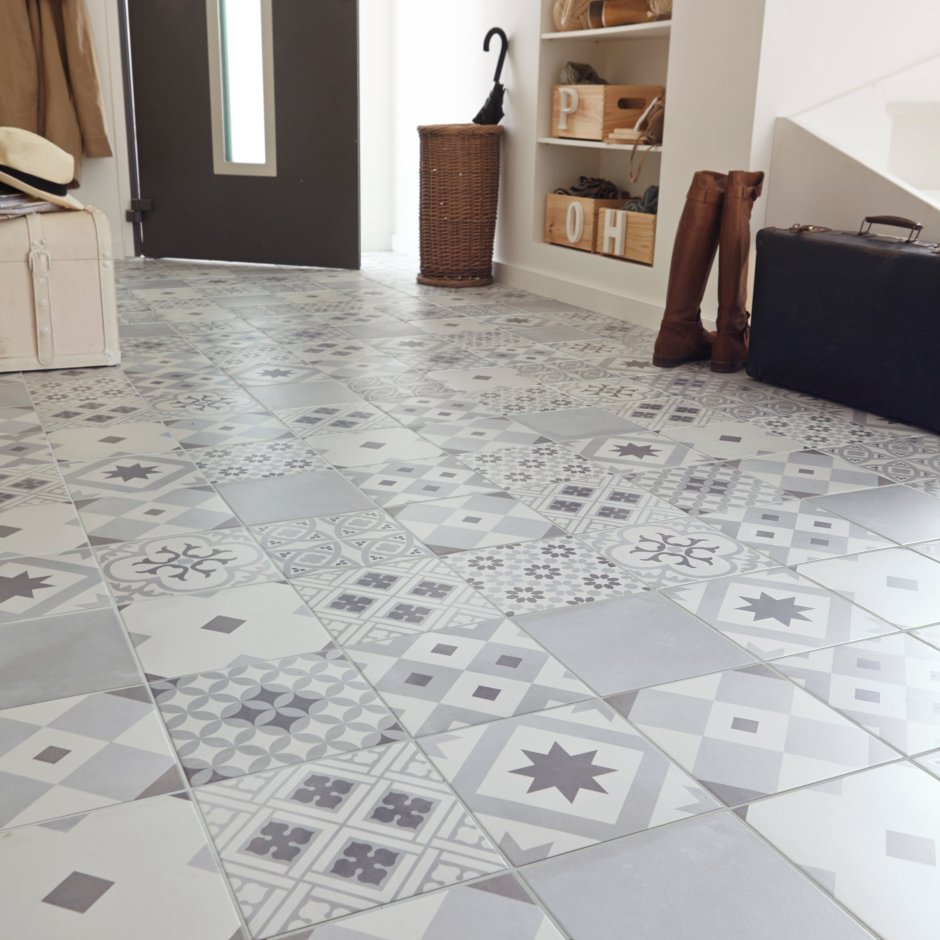 Плитка пэчворк напольная Леруа Мерлен