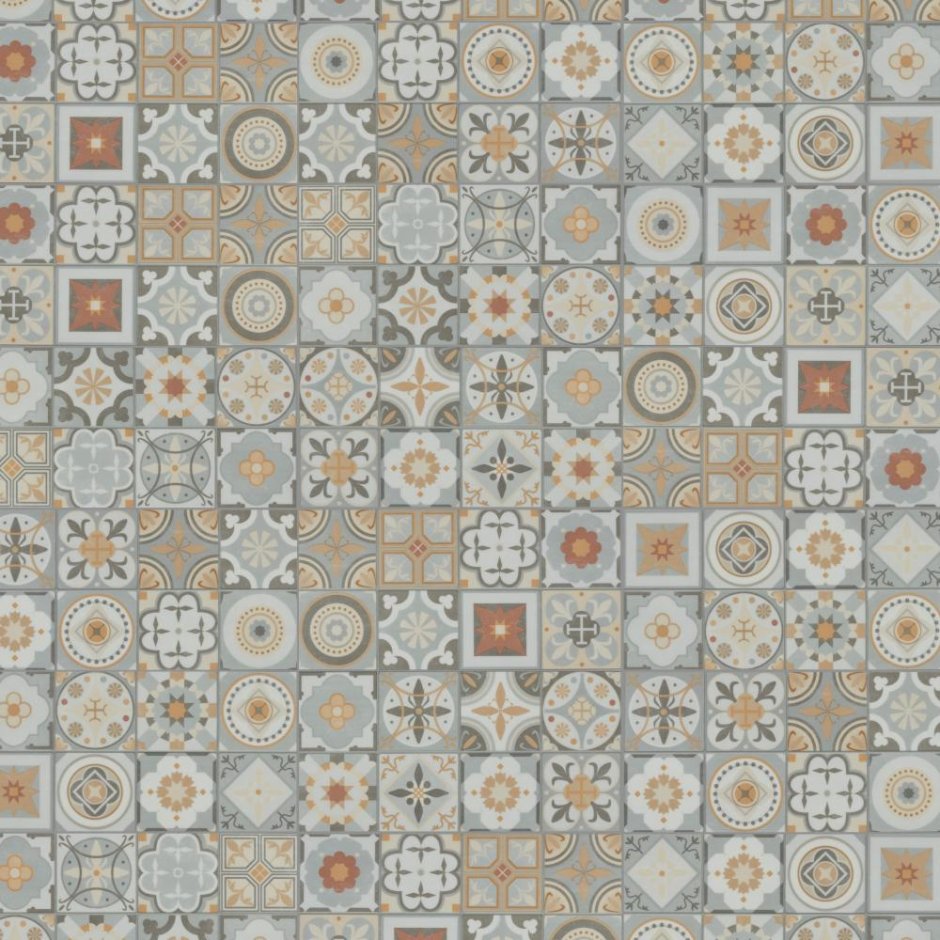 ПВХ плитка «Knock Silver» 33