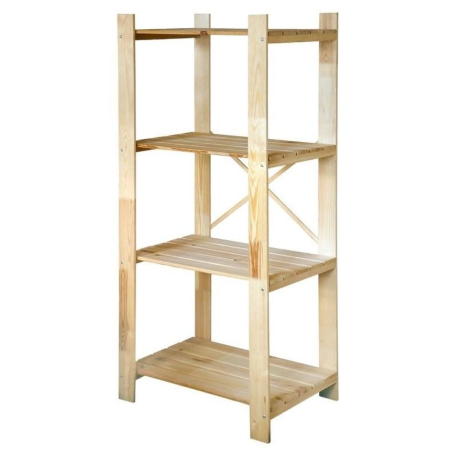 Стеллаж пластиковый разборный Plus Shelf