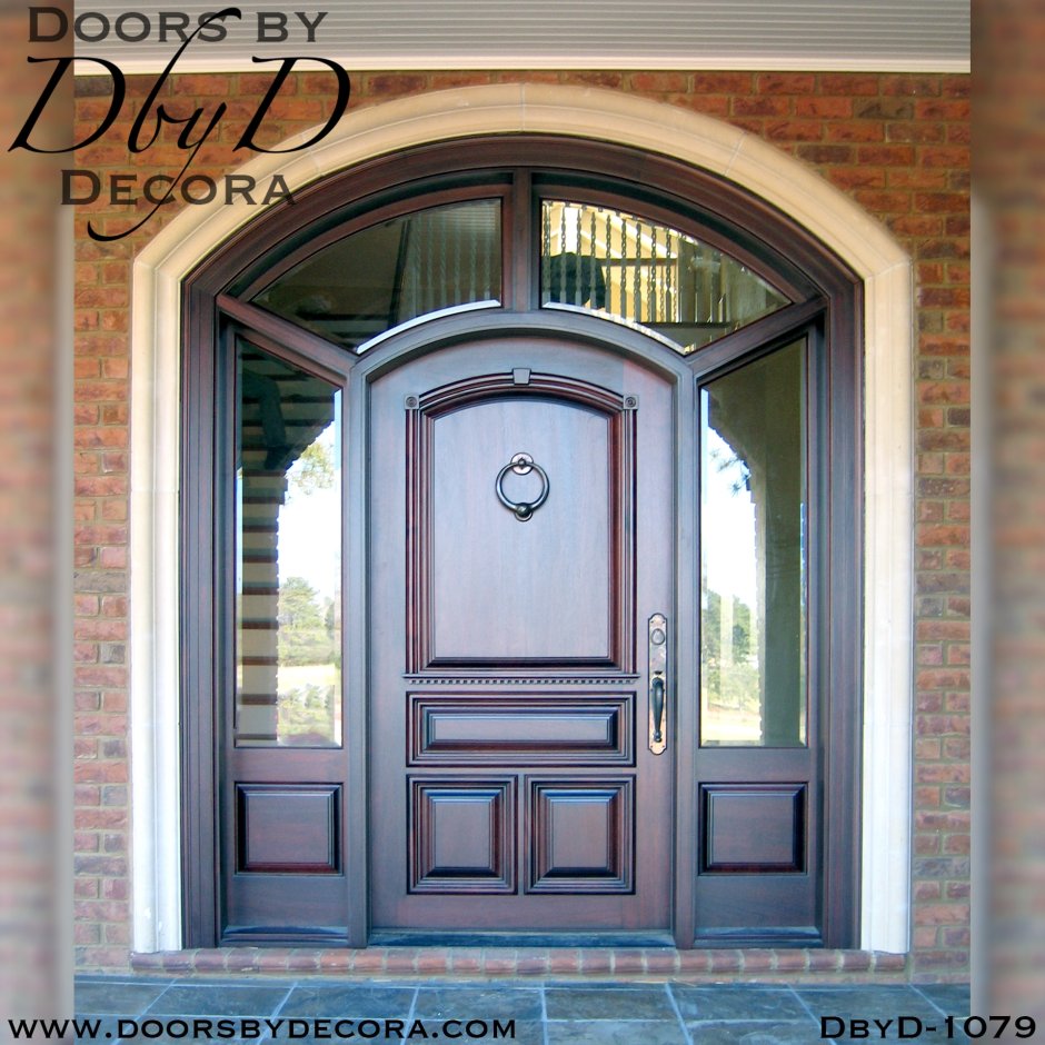Арочные входные двери