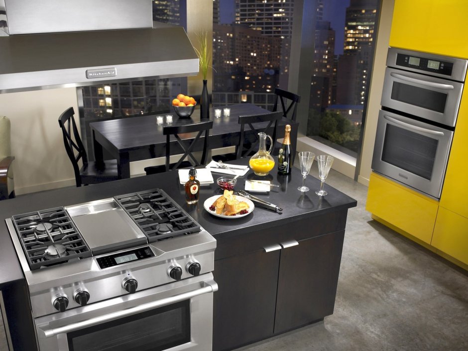 Газовая плита в столешнице