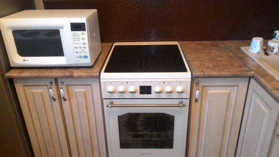 Газовая плита в столешнице