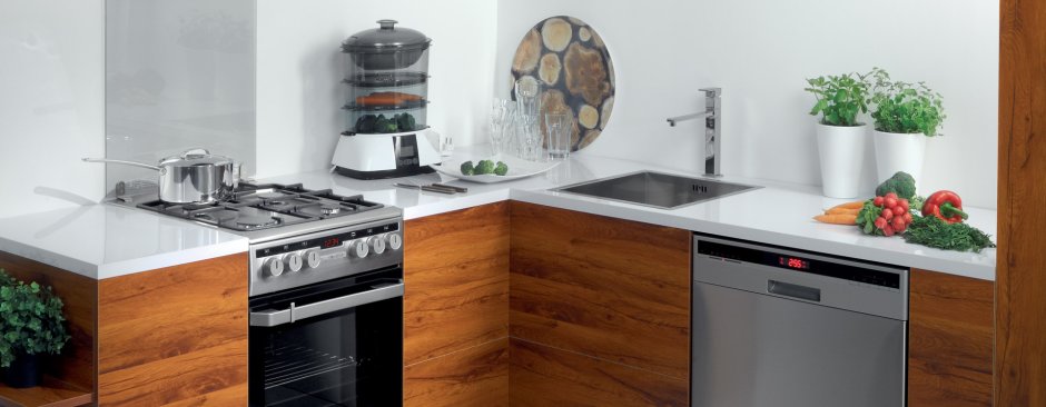 Газовая плита встроенная в кухонный гарнитур