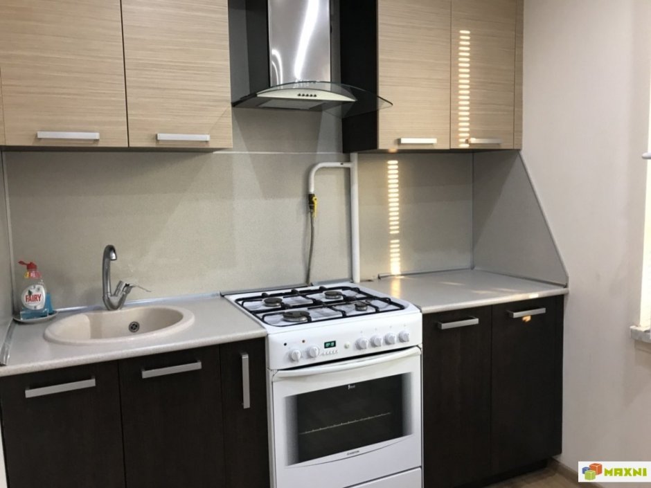 Посудомойка в угловой кухне