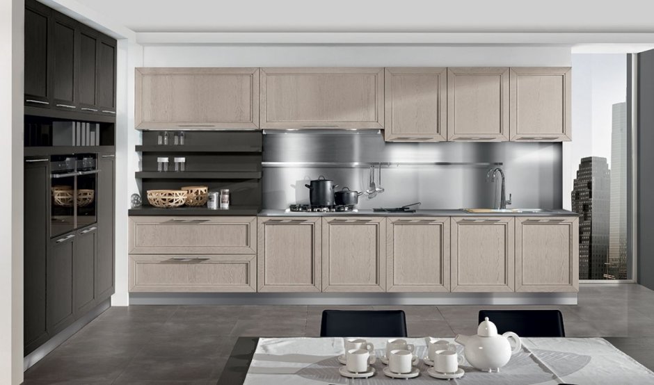 CS 186 Grigio Terra фасад кухни