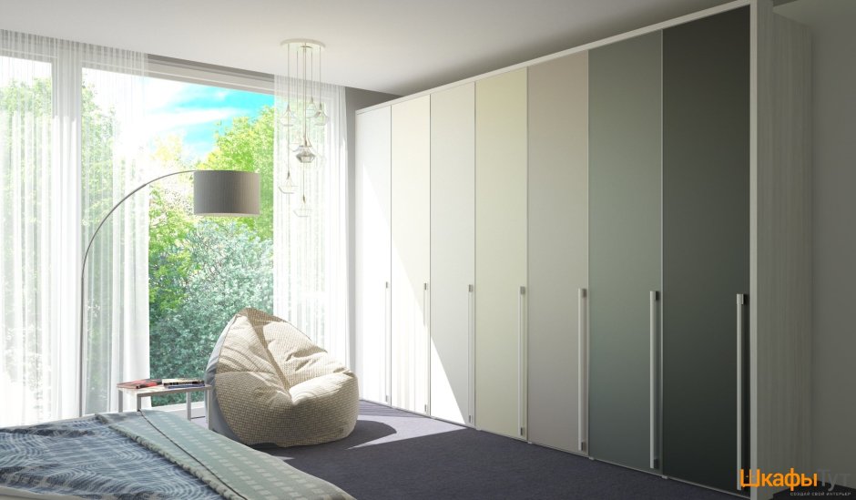 Длинные ручки для шкафа распашного