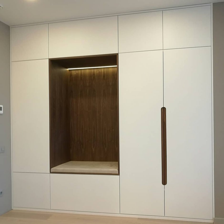 Скрытые ручки для шкафа