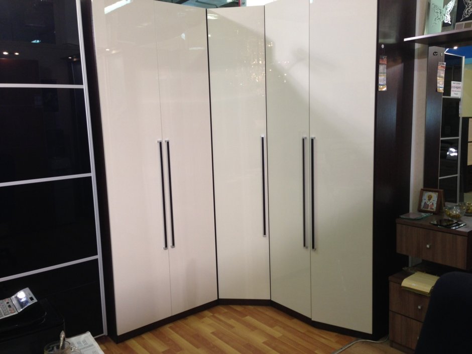 Ручка профиль торцевая черная