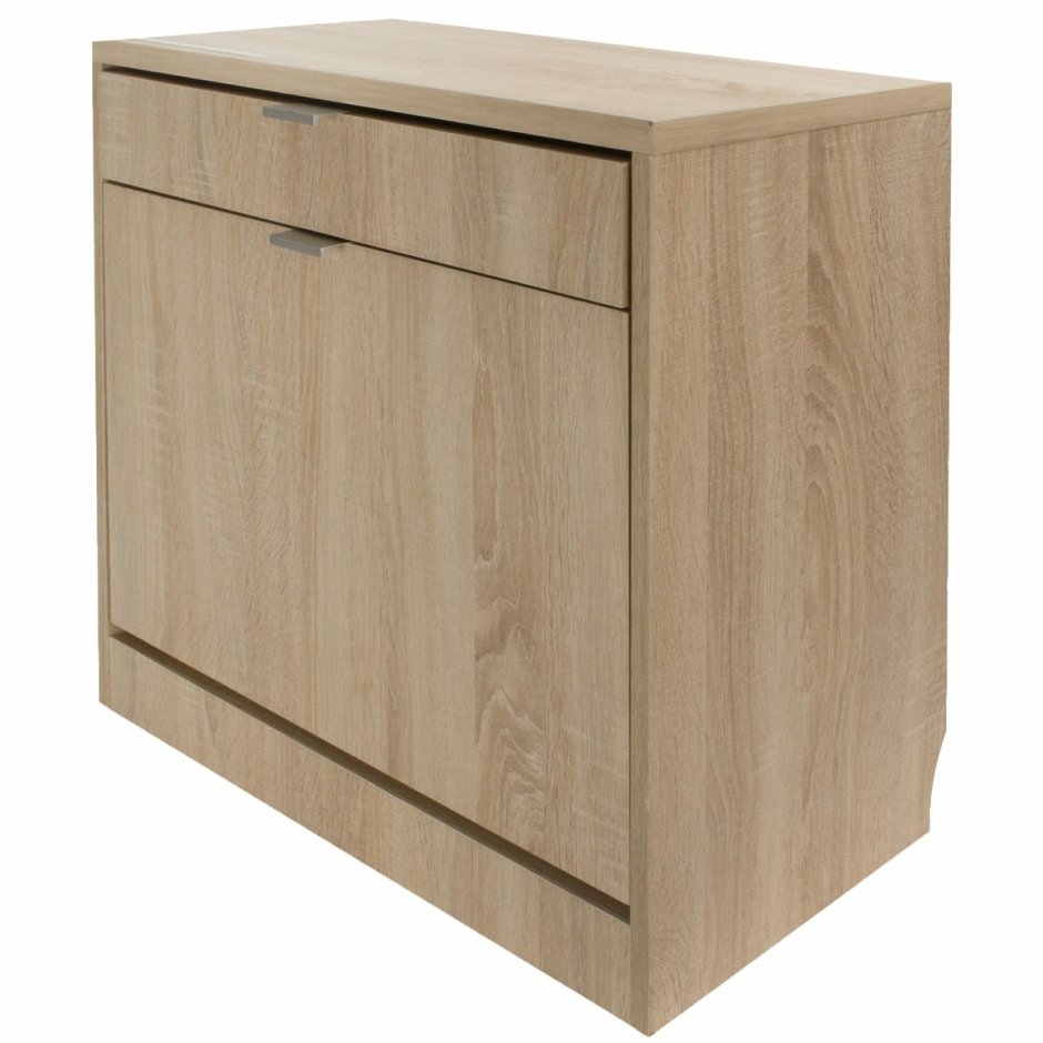 Обувница 63х144x30 cм, цвет дуб сонома