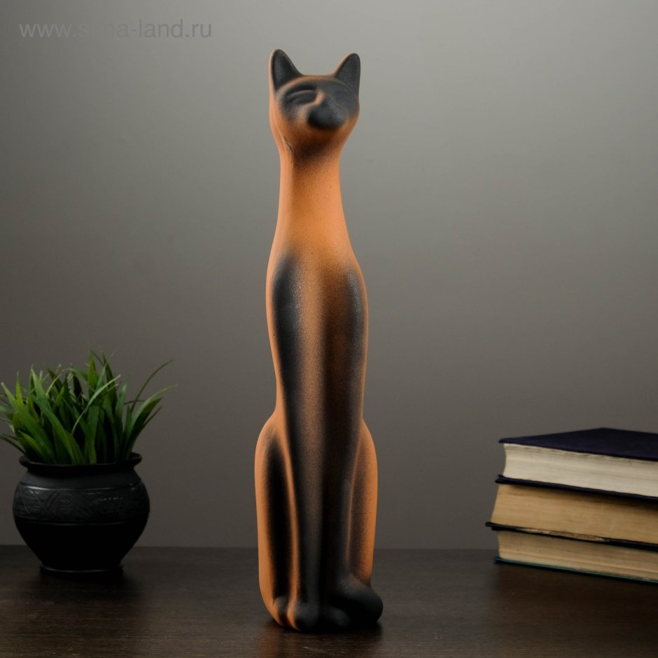 Статуэтка кошка большая