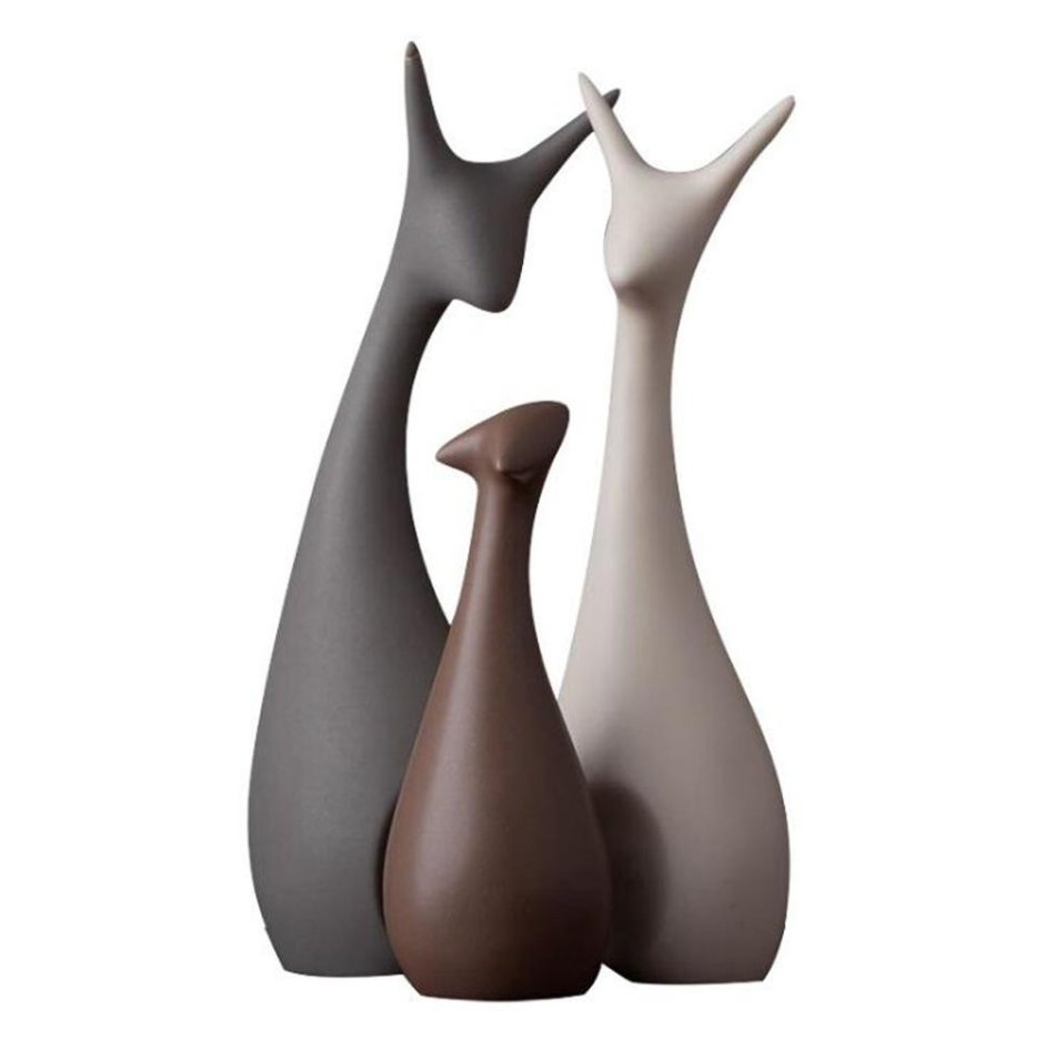 Керамические фигуры для интерьера