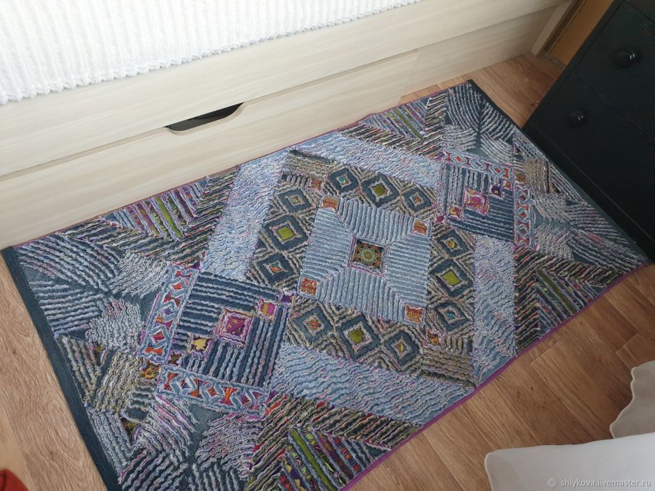 Журавлик пэчворк синель