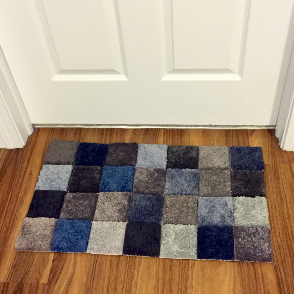 Коврики из остатков ковролина