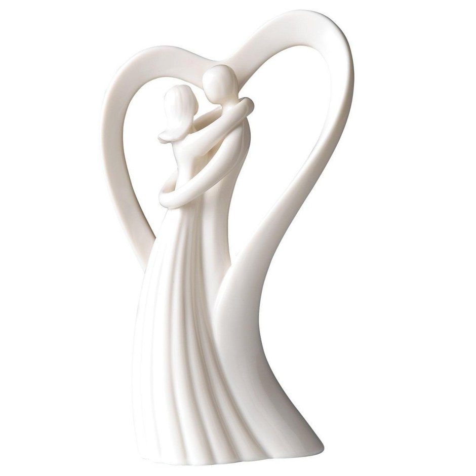 Белые статуэтки для интерьера