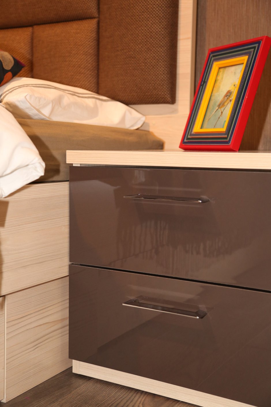 Кровать Шатура Rimini Mokko