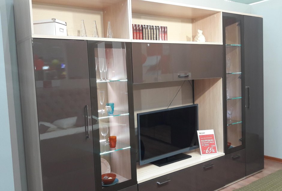 Гостиная Римини мокко Шатура