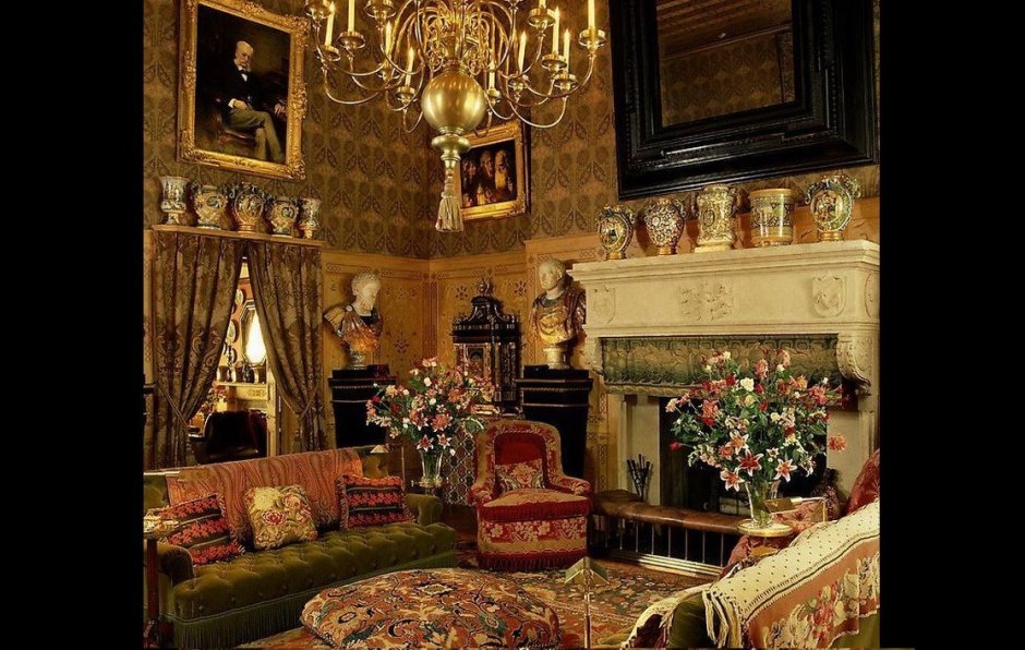 Английский особняк Викторианский стиль интерьер
