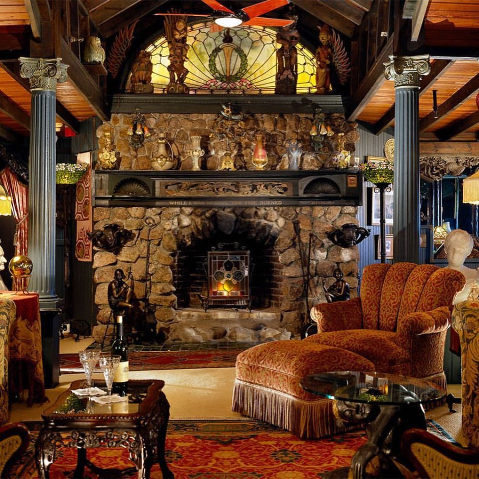 Комната в деревенском стиле