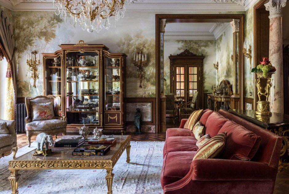 Интерьеры Шато во Франции