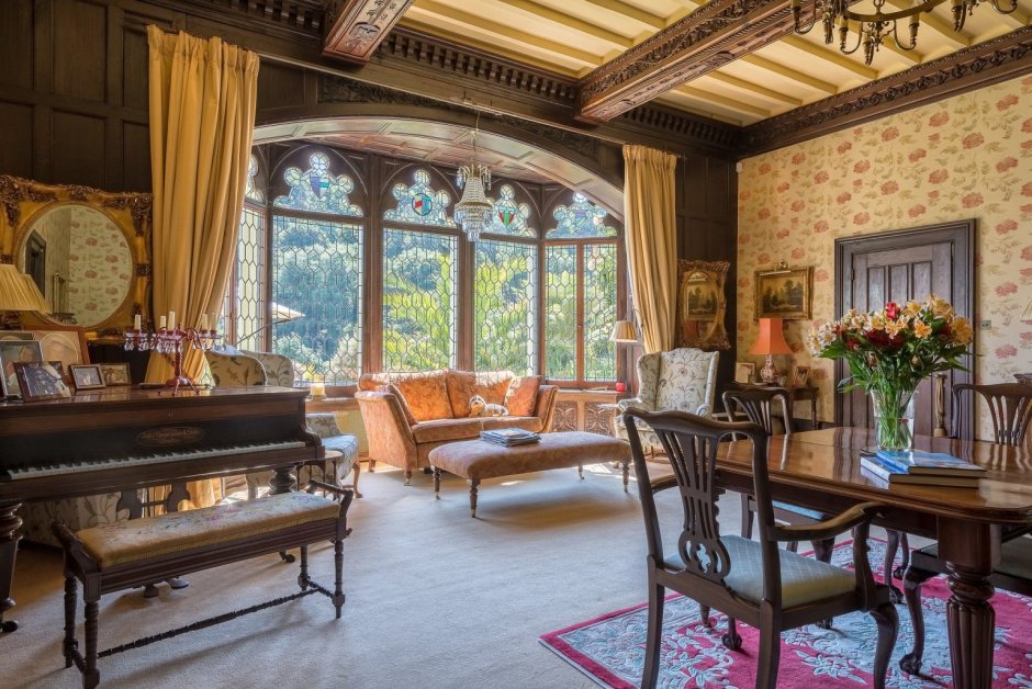 Английский особняк Викторианский стиль интерьер