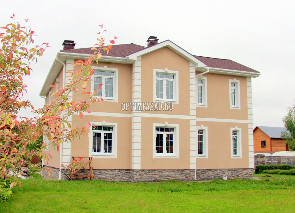 Модные цвета домов 2020 фасадов