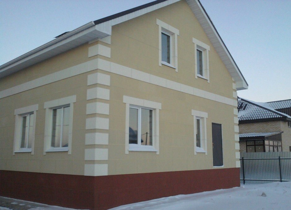 Фасадные термопанели теплая хала