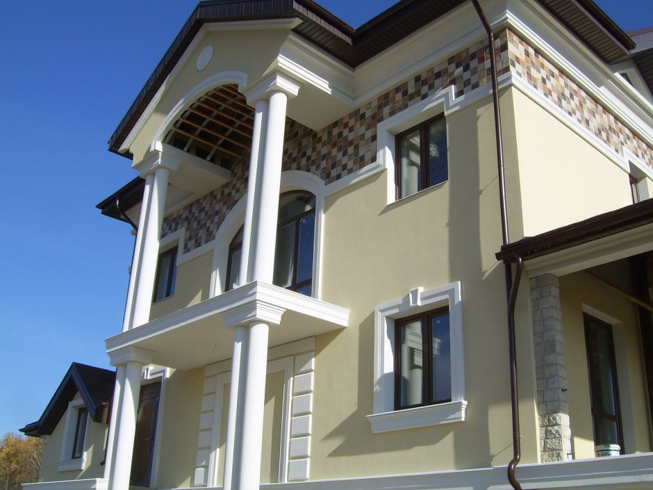 Декоративная штукатурка фасада