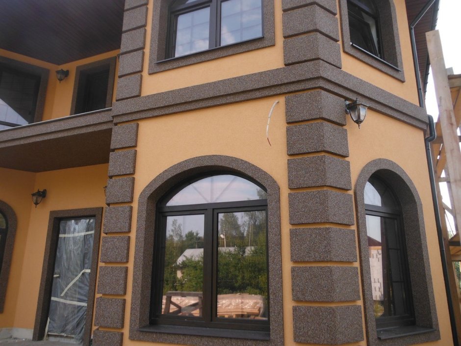 Фасадная отделка окон