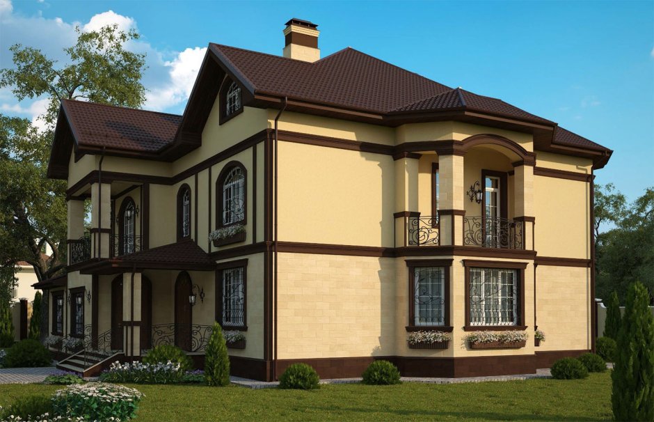 Фасады домов