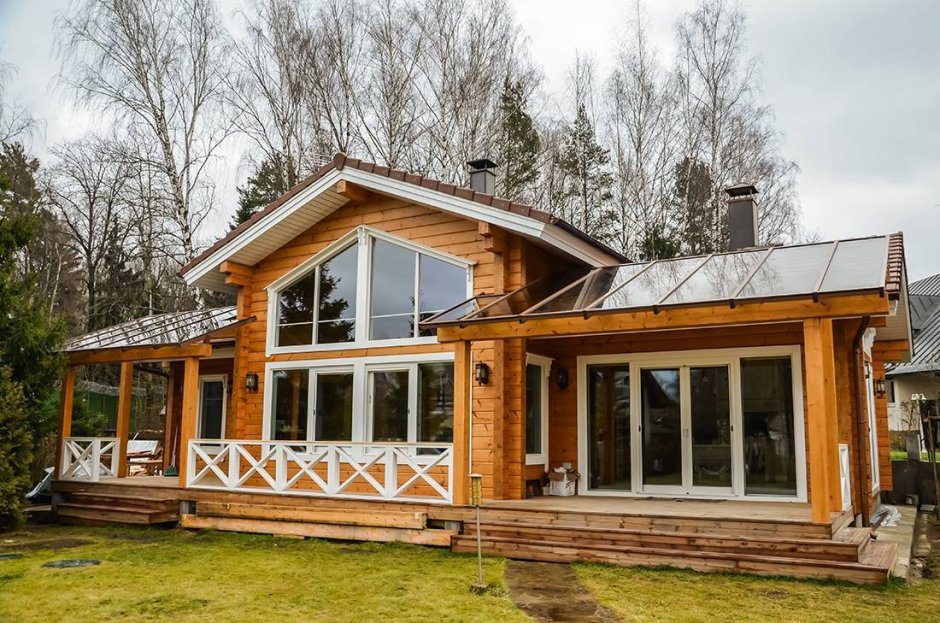 Юджин финский дом из клееного бруса