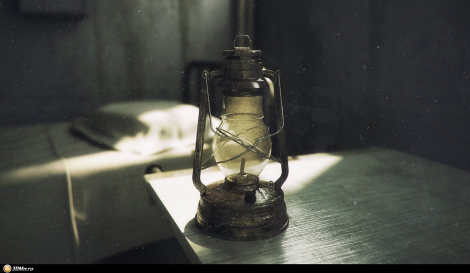 Керосиновая лампа в живописи