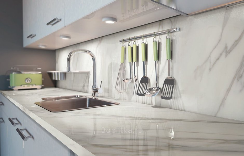 Мраморная панель для кухни