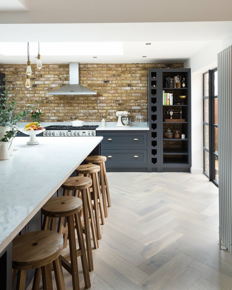 Стиль Кэжуал в интерьере кухня