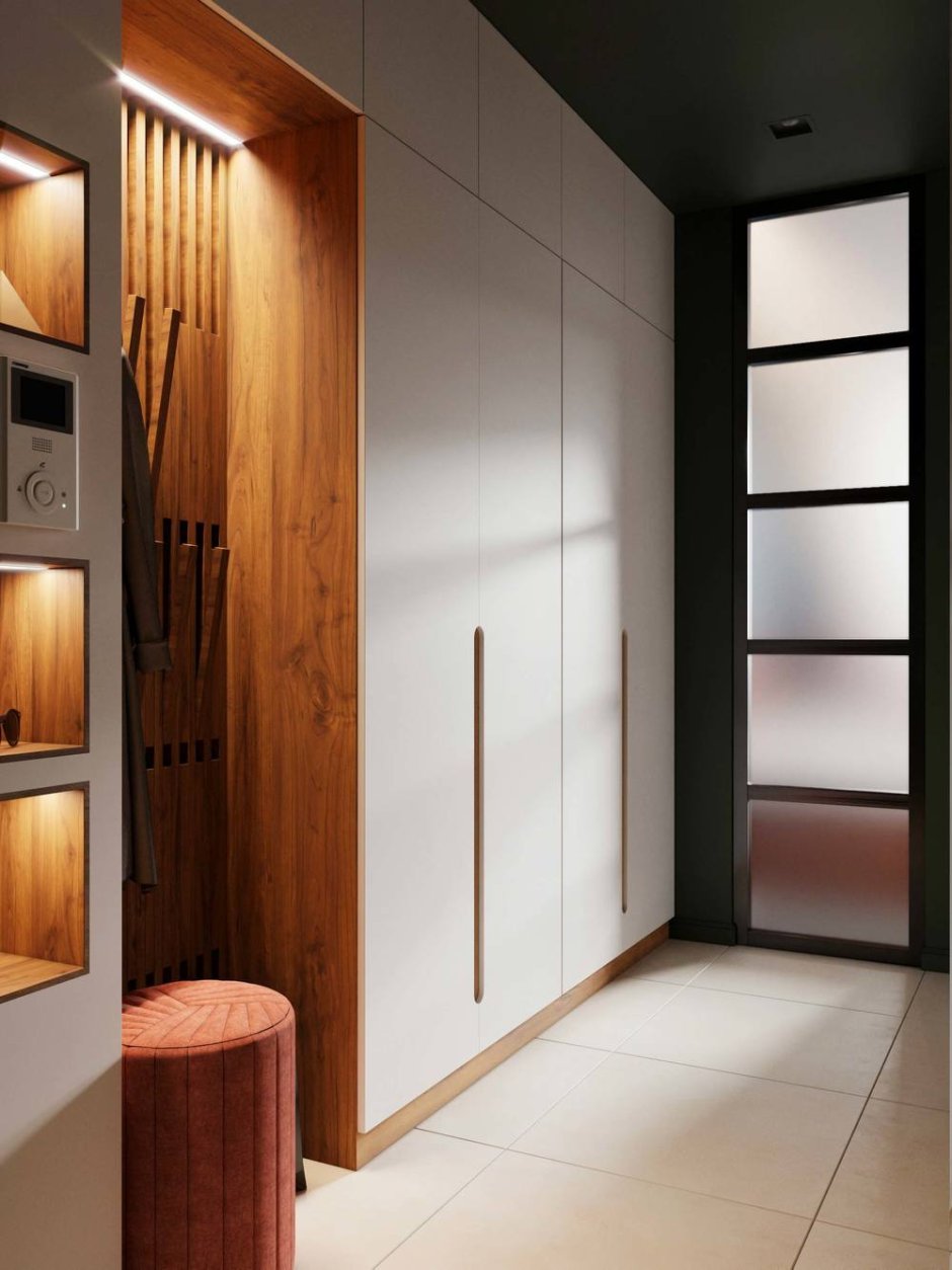 Стильный интерьер прихожей