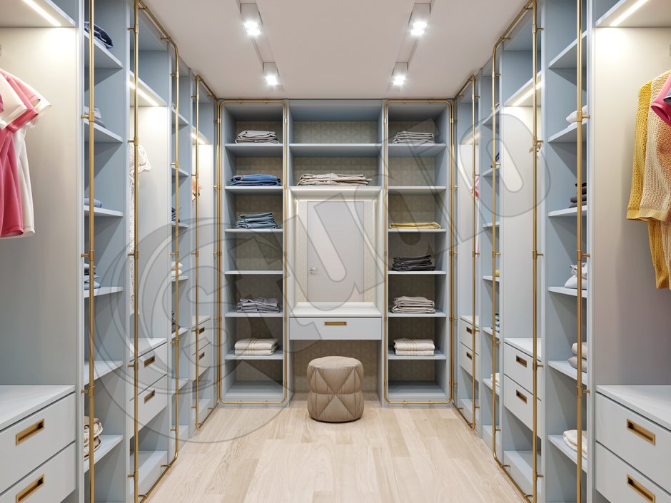 Гардеробная комната 6м2 икеа