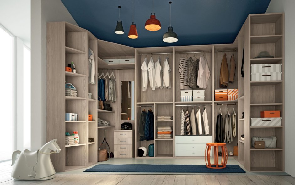 Гардеробная хозблок