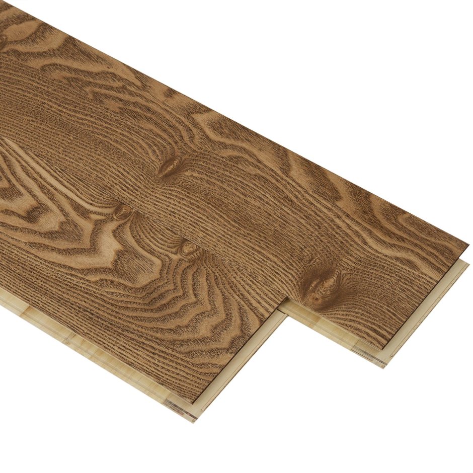 Паркетная доска однополосная «ясень Янтарный AW»