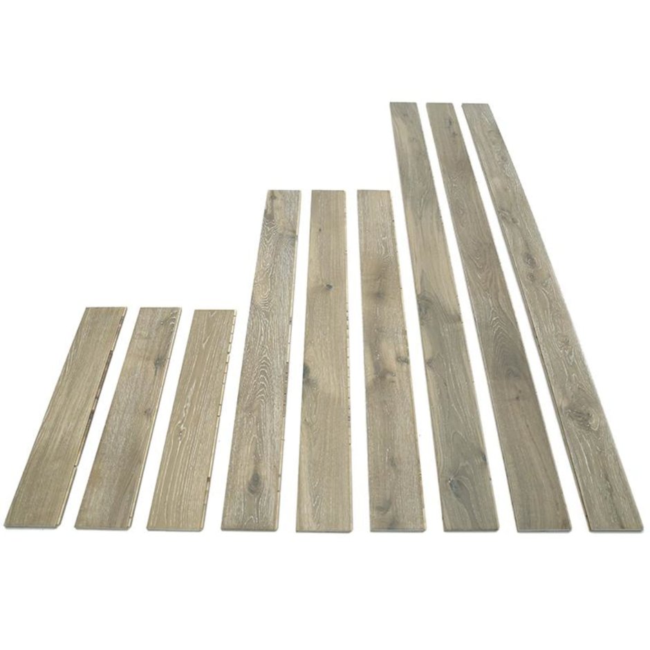 Инженерная доска однополосная «английская ёлка дуб Уэмбли» лак 1.5 м2