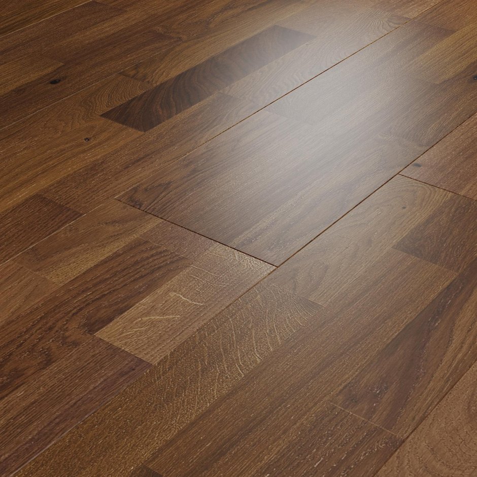 Паркетная доска четырёхполосная «дуб Престиж ВК» лак 1.58 м²