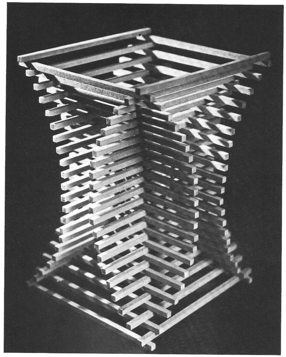 Инсталляции из деревянных палочек