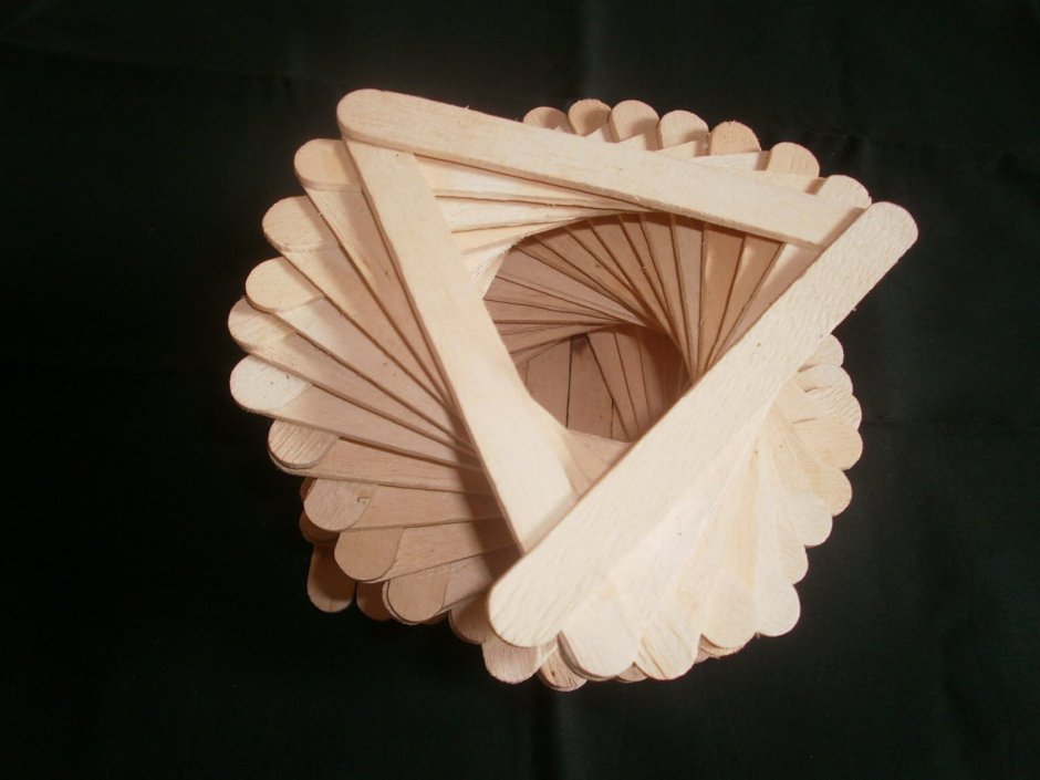 Поделки из палочек от мороженого