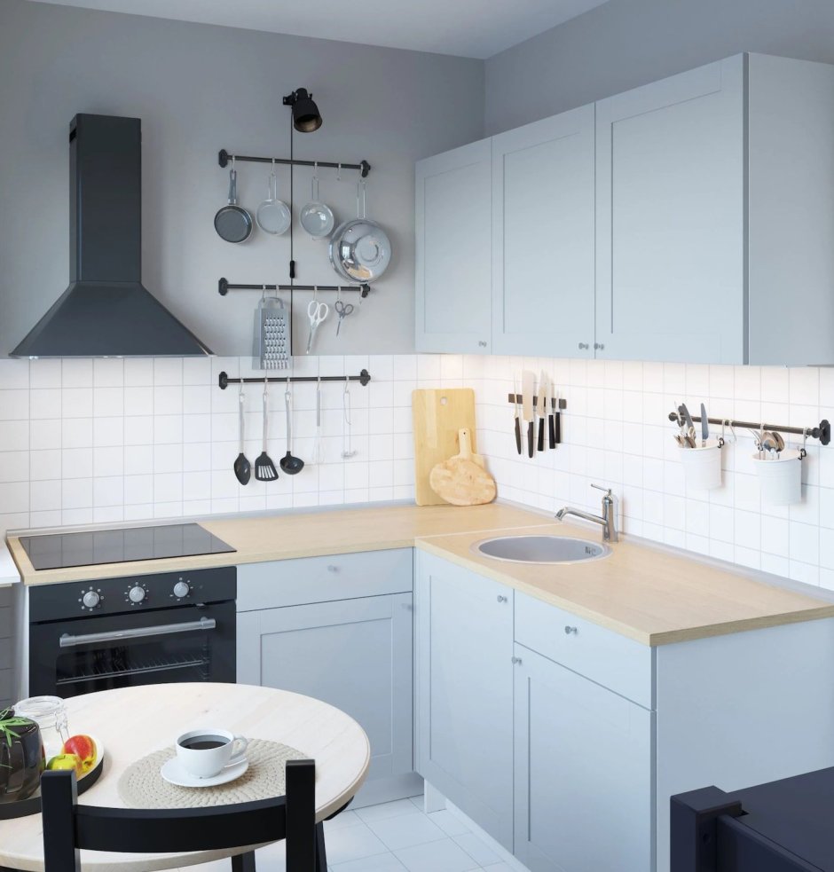 Кухня КНОКСХУЛЬТ икеа угловая