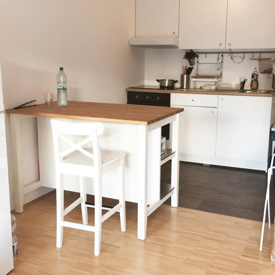 Кухня икеа КНОКСХУЛЬТ серая