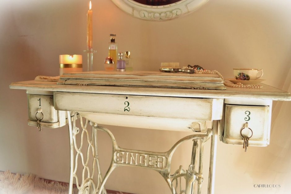 Станина Зингер с раковиной