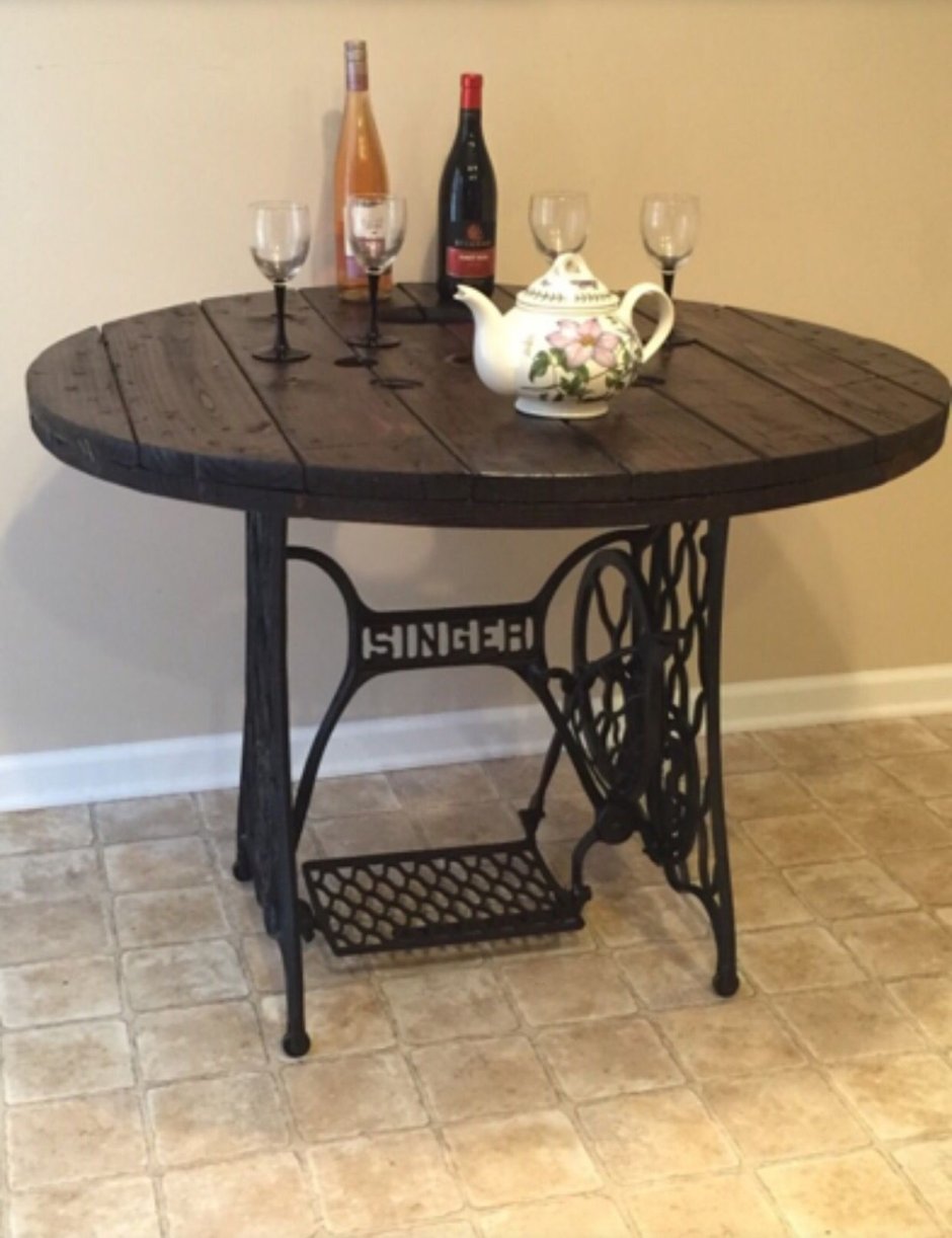 Раковина из швейной машинки