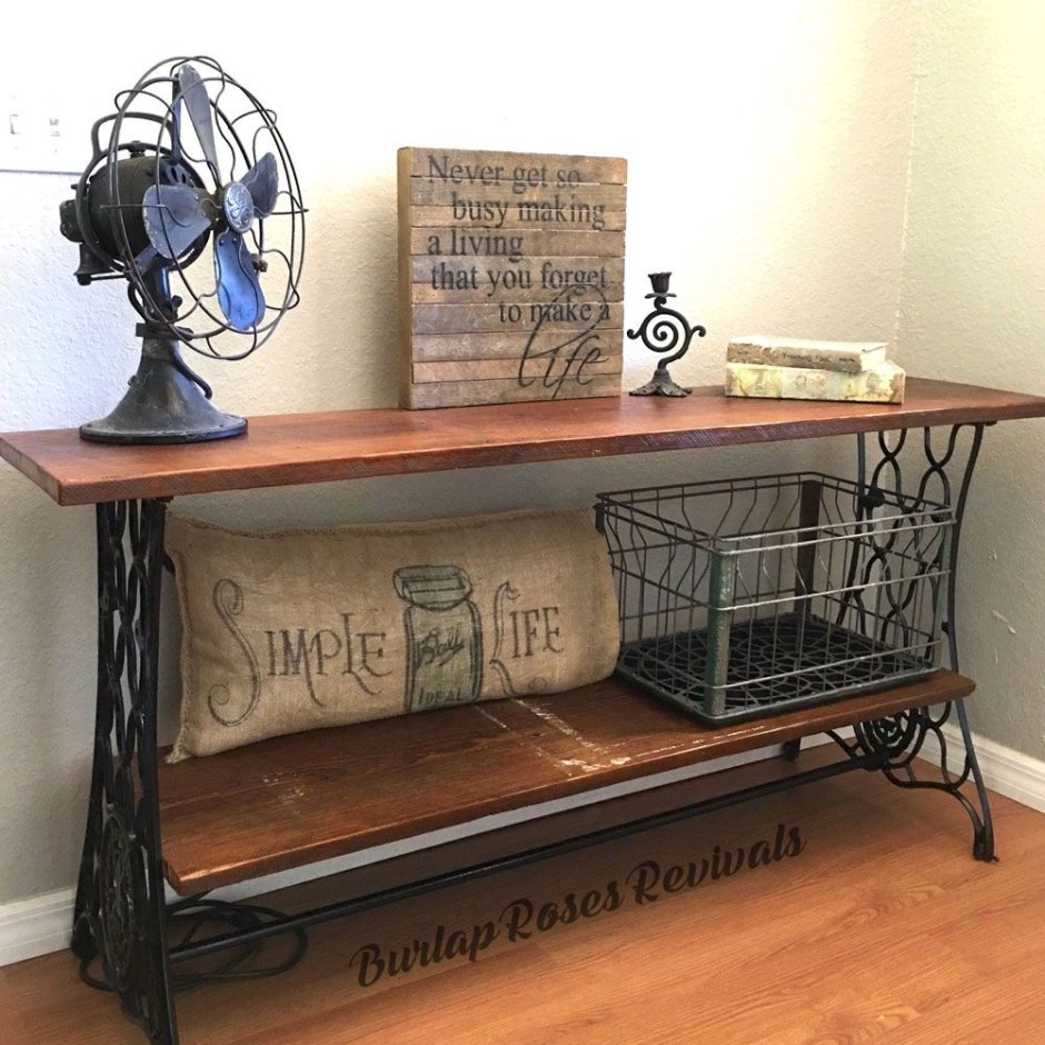 Станина Зингер с раковиной